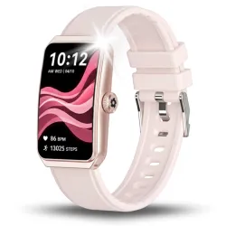 Smartwatch Smartband Damski Angelo R11 różowy Band Pro Opaska Smart Zdrowie Sport BMI Menu PL